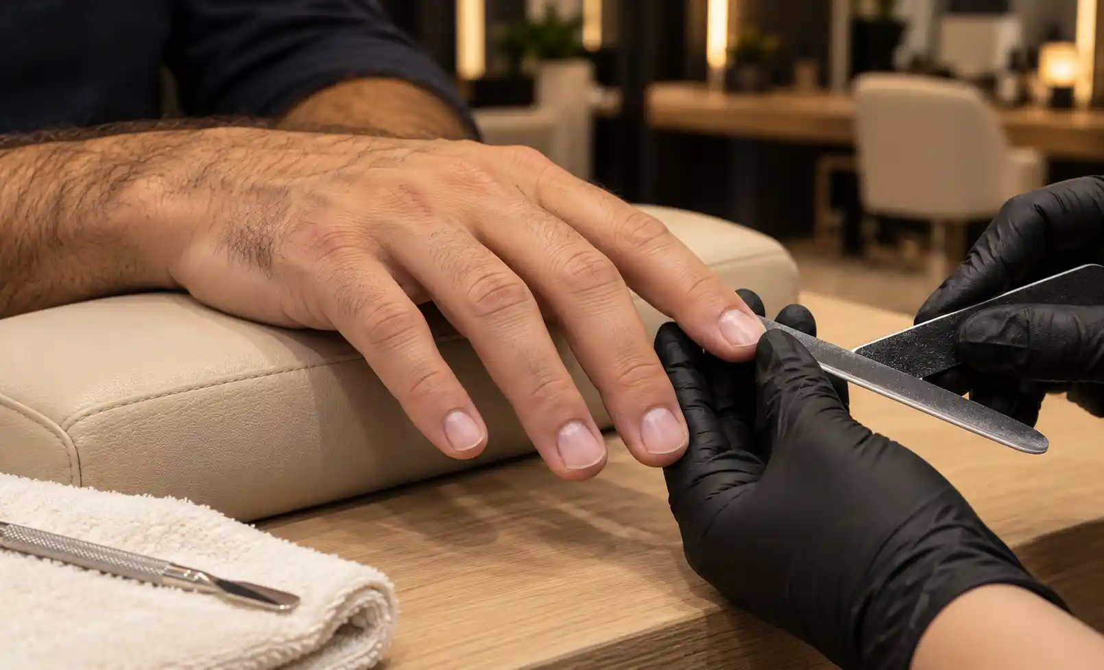 Manicura Masculina — Servicio Intriago Hair Studio