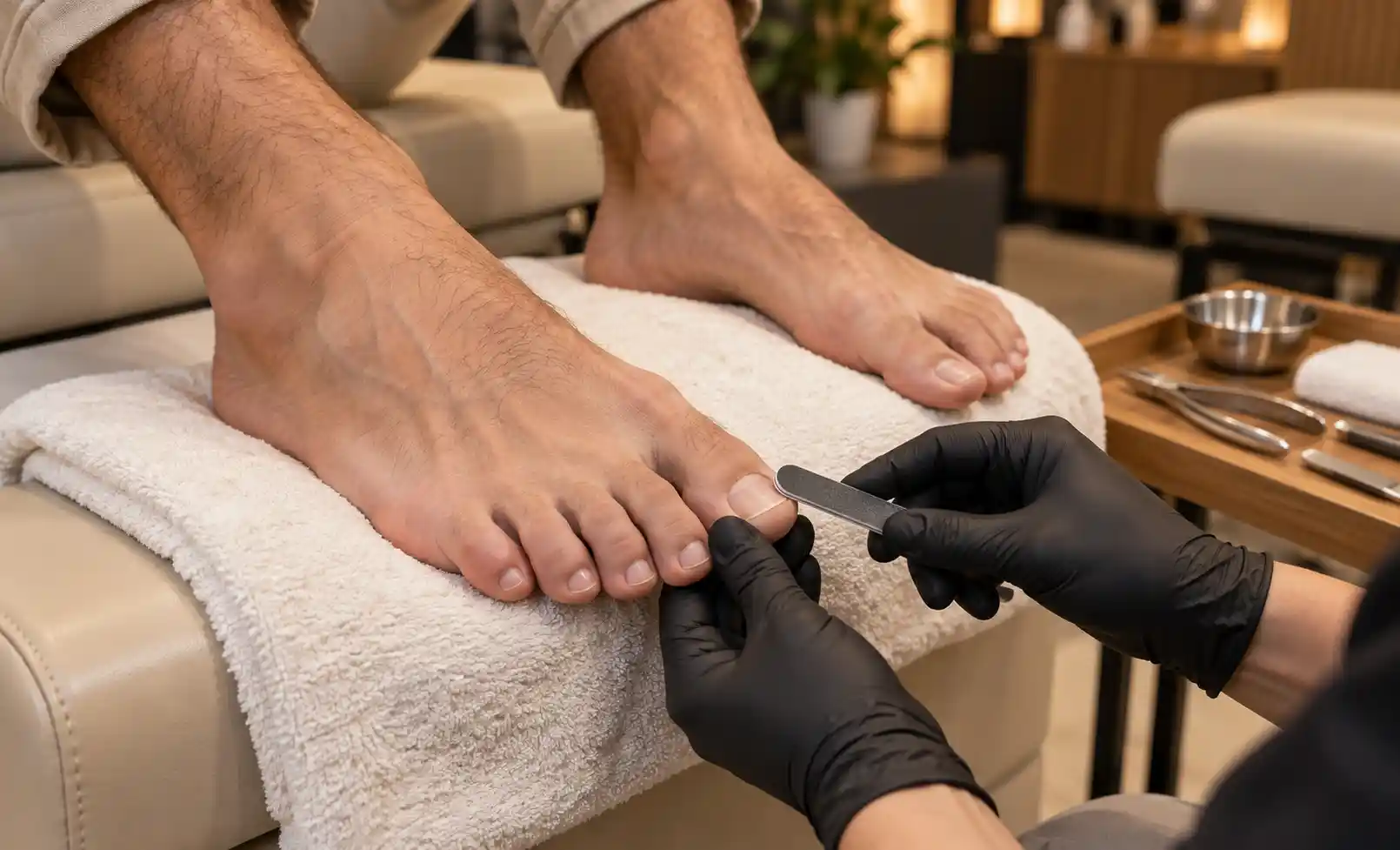 Pedicure Masculina — Servicio Intriago Hair Studio